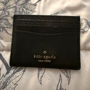 Kate Spade Elegant Black Card Wallet